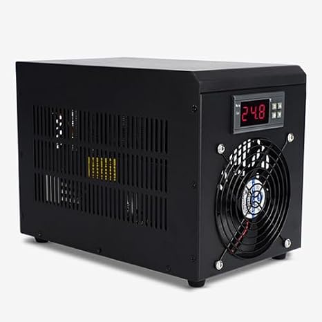 Aquarium Chiller 60L 180W Water Cooler with LCD Screen for Hydroponics, Coral Reefs, Freshwater and Saltwater Tanks - Quiet Cooling Fan