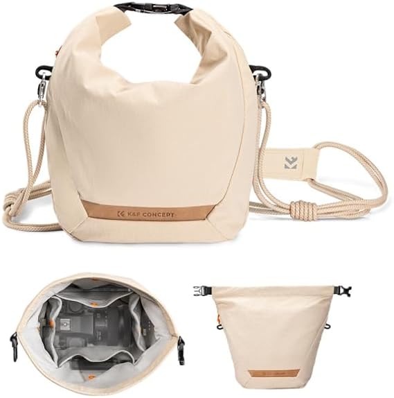 K&F Concept 5L Urban Askılı Çanta, Bej, Model KF13.168V1