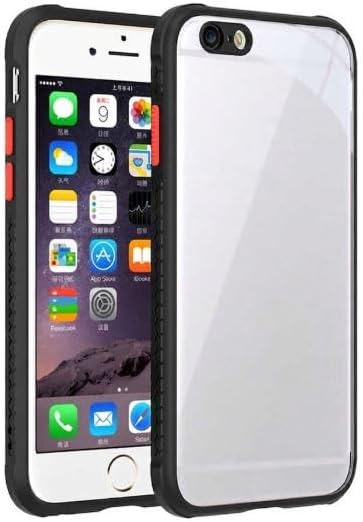 Spia Apple iPhone 6 / 6s ile uyumlu Kılıf Siyah Sole Sert Kapak Orijinal Esnek İnce Geliştirilmiş Dayanıklı Darbe Karşıtı Koruyucu Yeni Nesil Tasarım (Apple iPhone 6 / 6s, Siyah)