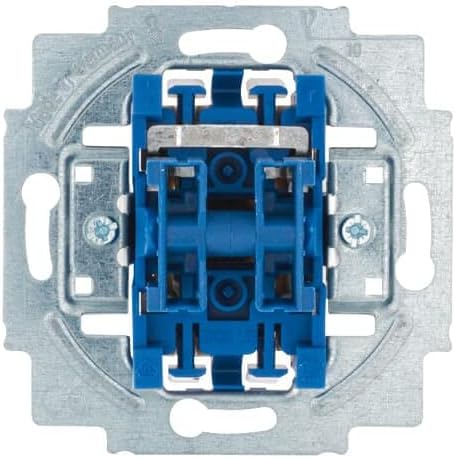 ABB 2CKA001413A Pushbutton Switch Insert, Flush Mount IP 20, 1-Pin Blue, Plastic