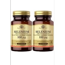 Solgar Selenium 100 mcg, Organik Bağlı L-Selenometiyonin, Tablet, 100 Tablet, 2 Adet
