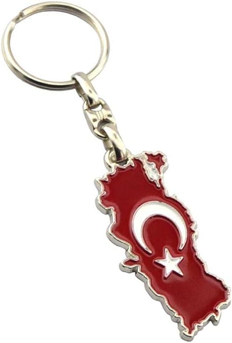 Türkiye Harita Metal Anahtarlık