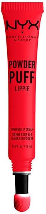 NYX PROFESSIONAL MAKEUP Powder Puff Lippie Lip Cream, Liquid Lipstick - Boys Tears (Red)