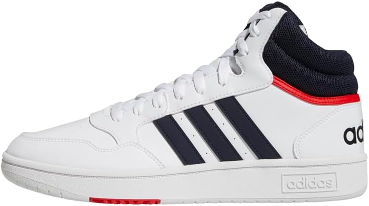 adidas Men's Hoops 3.0 Mid Lifestyle Basketball Classic Vintage ShoesHoops 3.0 Mid Lifestyle Basketball Classic Vintage Shoes