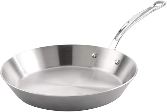 26 cm Classic Copper Core Frypan, Silver