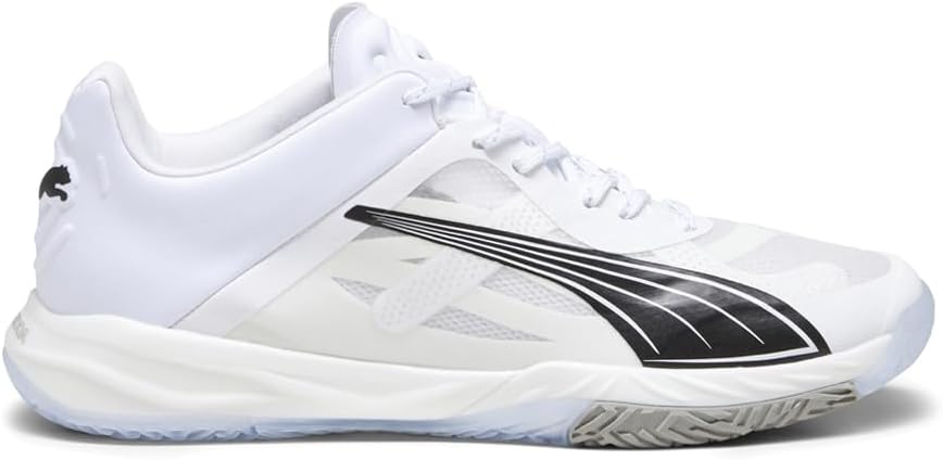 Puma Mens Accelerate Nitro Sqd Racquet Sports Sneakers Shoes - White
