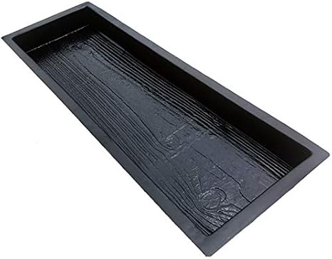 Imitation Wood Grain DIY Path Maker Paving Cement Brick Mold Stepping Pavement Road Concrete Mould