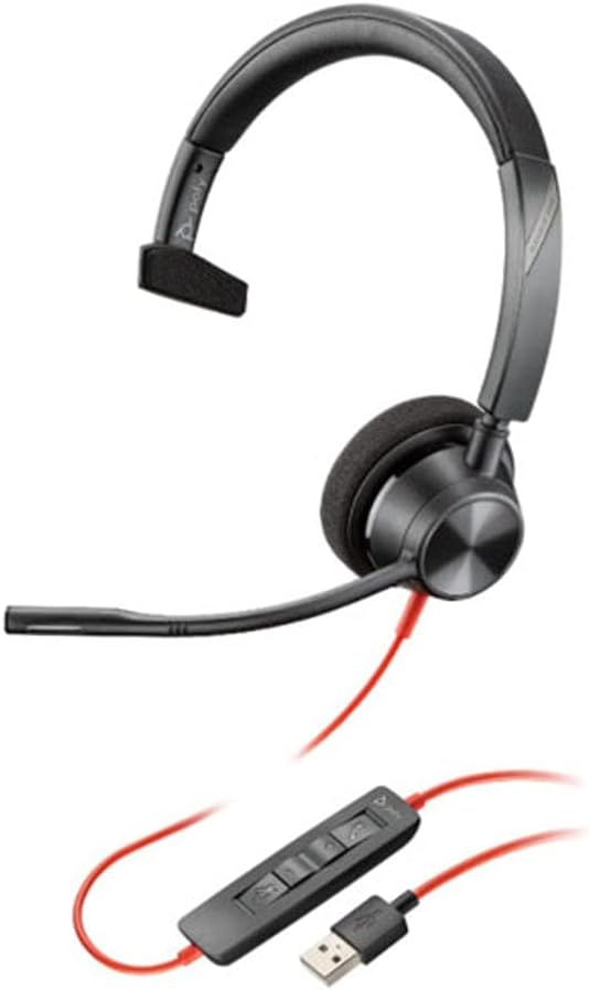 POLY Blackwire 3310 Headset USB-A