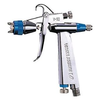 Anest Iwata W50124BPG Spray Gun for Self-Repairing Nozzle Diameter 0.05 inch 1.2 mm