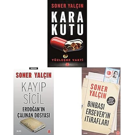 Kara Kutu: Yüzleşme Vakti Kayıp Sicil: Erdoğan'ın Çalınan Dosyası Binbaşı Ersever'in İtirafları -3 Kitap Set