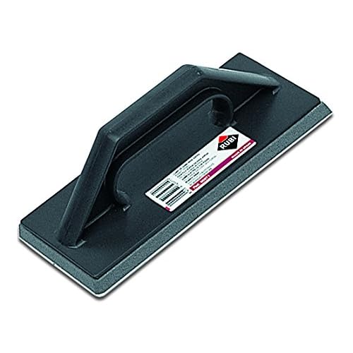 RUBI | Plastic Handle Grout Float | Rubber Float for Grouting Ceramic Tiles | Ideal for Filling Joints up to 3 mm Wide | Rubber Grout Float SuperPro