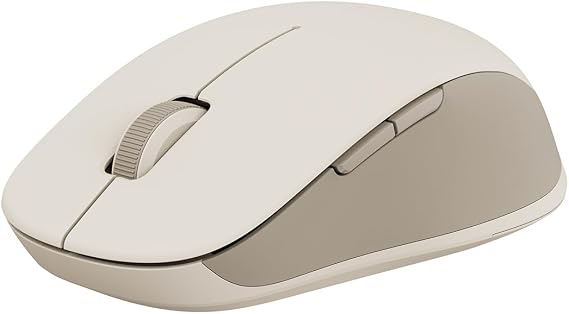 Xiaomi Dual Mode Wireless Mouse 2 White 2.4GHz and Bluetooth Dual Mode Connection Silent 1200 DPI High Precision Sensor Ambidextrous Lightweight 62g Seamless Switching Between 2 Devices LED Indicator