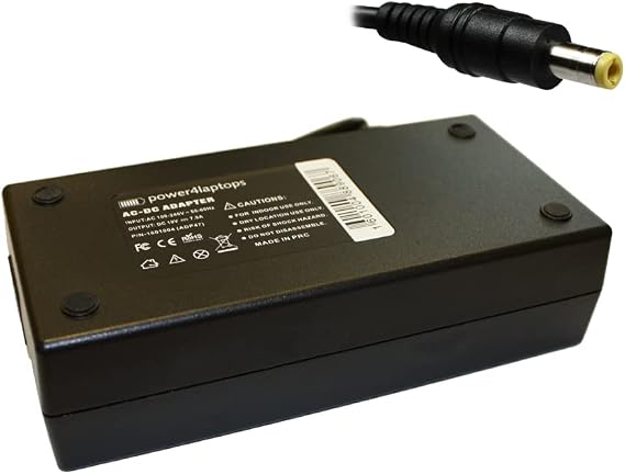 Power4Laptops AC Adapter Laptop Charger Power Supply Compatible With Eluktronics PRO15SE