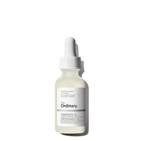 The Ordinary Hyaluronic Acid 2% + B5 (with Ceramides), Hyaluronic Acid + B5 (with Ceramides), Multi-Dimensional Moisturizing Serum for Softer, Smoother Skin, 1 fl oz