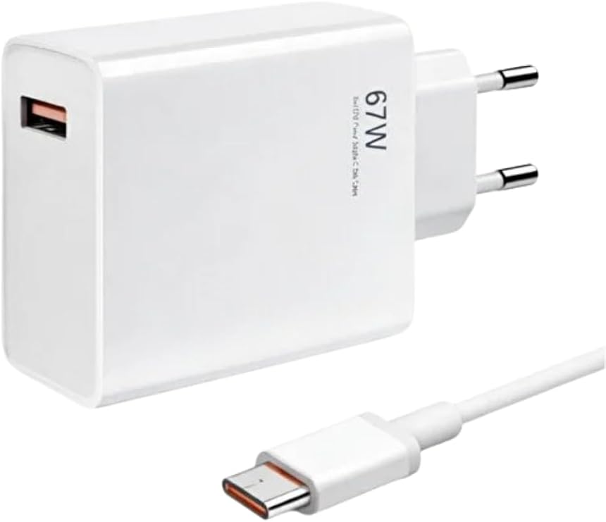 67W Hızlı Şarj Adaptörü ve Type-C Kablo Seti