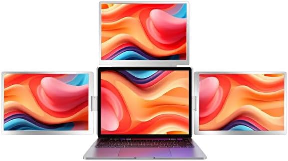 14” Taşınabilir Üçlü Monitör (Sabit Panel)