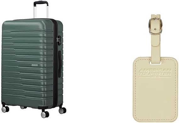 American Tourister flashline, Beige (Coconut Sand), Bundle