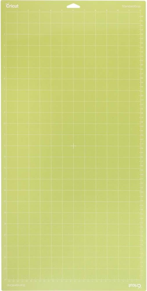 Cricut Machine Mat, ct StandardGrip Cutting Mat, 12" x 24" Green, One Size (2007794)