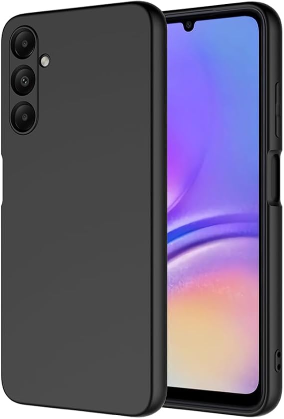 Coverzone Samsung Galaxy A16 İle Uyumlu Kılıf Z-Mara Lansman Vieri Tam Koruma Arka Kapak Kamera Koruma Çıkıntılı Pürüzsüz Yüzey Siyah