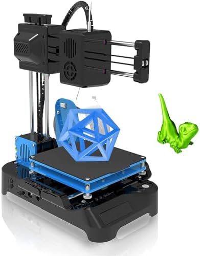 3D Printer, Fully Assembled for Beginners, Kids, Teens, Open Source, Silent, Max Speed 40mm/s