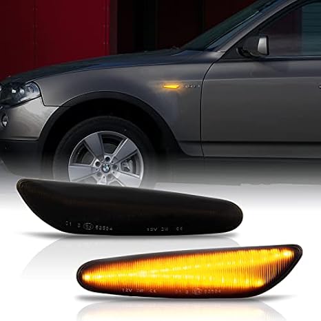 LED Side Indicator Smoke Suitable for BMW E46 E90 E91