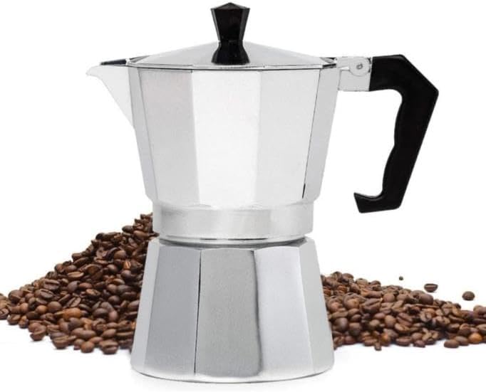 Paslanmaz Çelik Demliğiyle Kahve Mocha Filtre Kahve Pişirici 3Fincanlık Kahveseverlerin Vazgeçilmezi