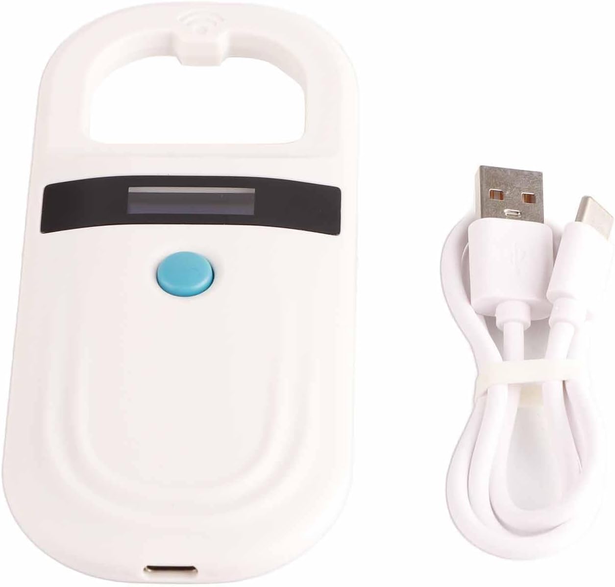 Pet Microchip Scanner, RFID EMID Animal Handheld Reader EMID Reader Microchip Microchip for Dogs USB Rechargeable Pet Chip Scanner