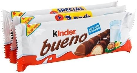 Kinder Bueno Milk 3x43g by Kinder