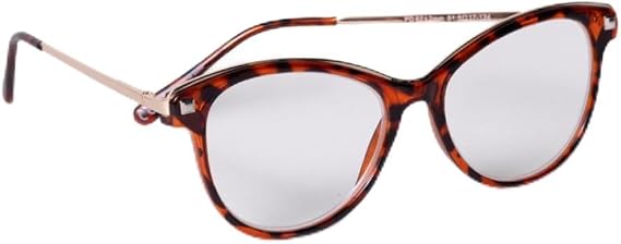 IF Easy Readers Metal Cat Eye Tortoiseshell Reading Glasses +1.5