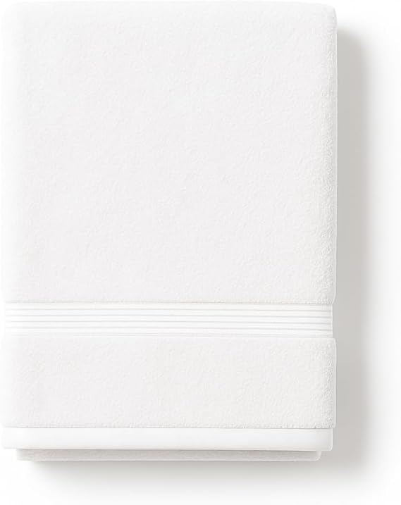 Premium Extra Large Bath Sheet jumbo towels (95 x 200 cm–600 GSM) 100% Egyptian Cotton towels bath sheet, Ultra Soft extra large towels, Luxury supersize big towels (1 Set, Black)