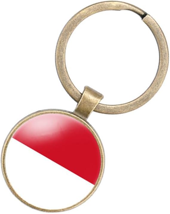 World Most Countries Flag Keyring Key Chain Zinc Alloy Keychains Daily Keychain Home Car Keys for Men Women