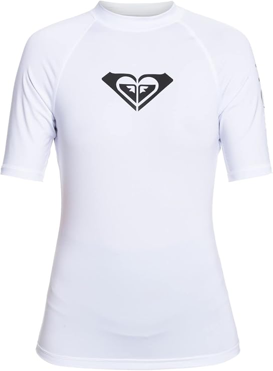 Roxy Whole Hearted - Short Sleeve UPF 50 Rash Vest for Women