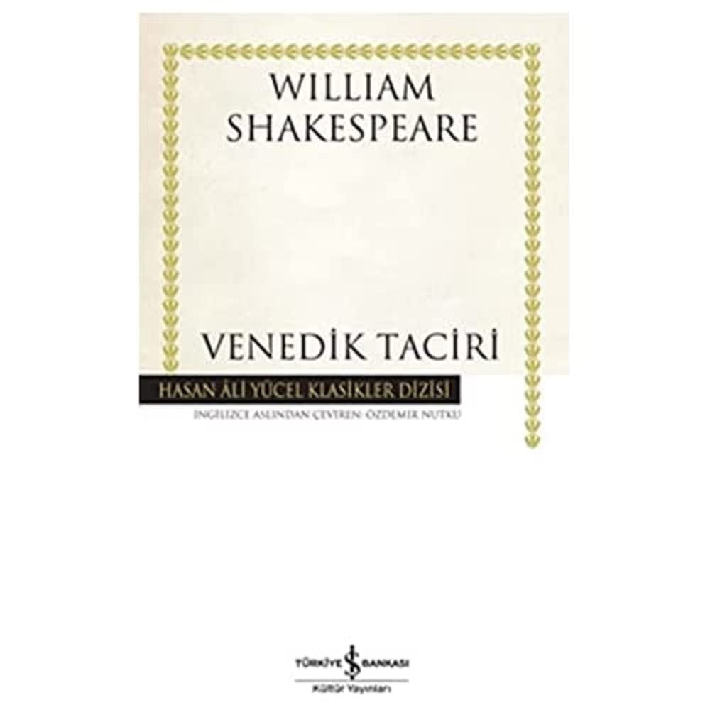 Merchant of Venice: Hasan Ali Yücel Classics Series Paper Cover – January 1, 2012