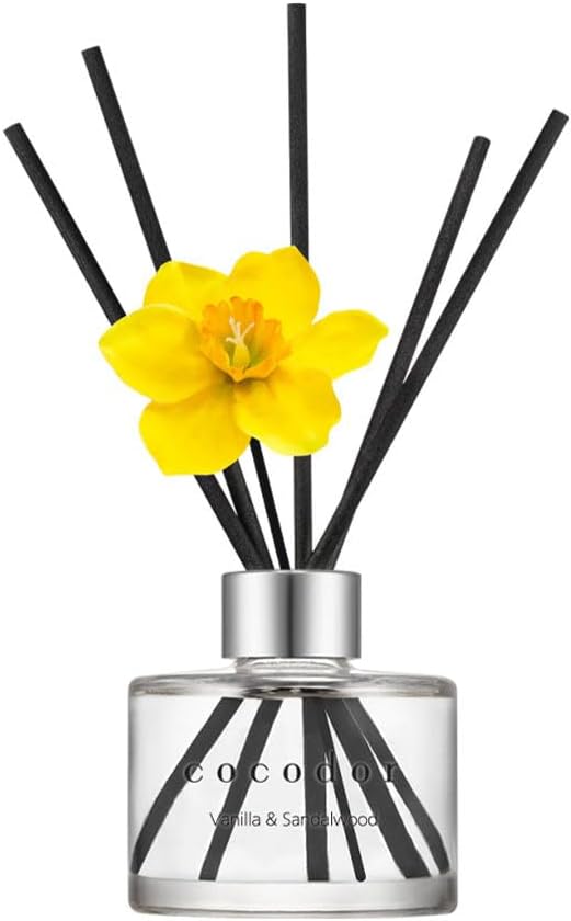 Cocodor Daffodil Diffuser 120 ml (4.0oz) Vanilla & Sandalwood