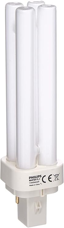 Philips 13w PHILIPS Master PL-C 13w/840/2P 2-PIN - Cool White - G24d-1 13PLC8402PinB