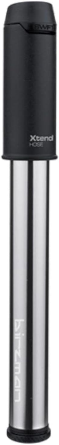 Birzman Swift Hand Pump | Compact & Lightweight Bicycle Tire Pump | Portable Presta & Schrader Valve Compatible Bike Pump for Road & MTB