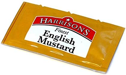 Harrisons English Mustard Sachets - 5g (Box 200)
