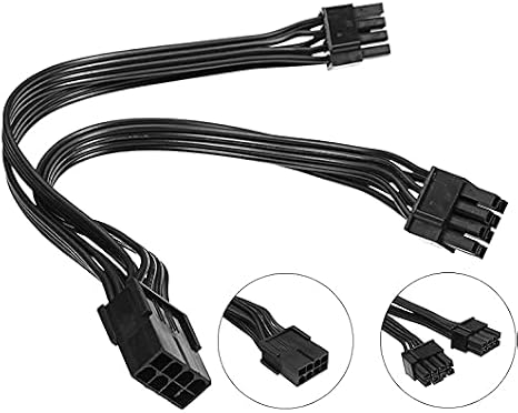 Alfais 4984 PCI-E 8 Pin Ekran Kartı Express Power Güç Çoklayıcı Y Kablosu