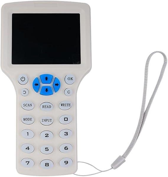 Sarini Reader Writer Duplicator,NFC Reader,125KHz 13.56MHz 10 Frequencies RFID Smart Card Cloner,Encrypted Card Decoder, with Writable Keys Cards Free Software and USB