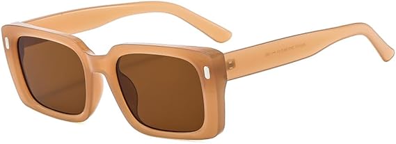 Square Sunglasses Anti UV Street Photography Eyelasses Retro Sun Glasses