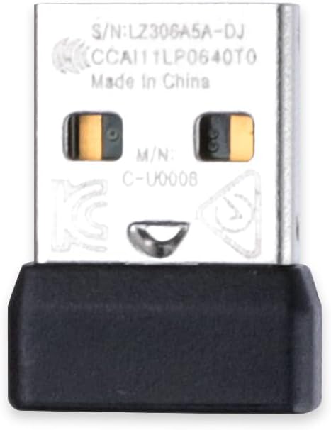 2.4 USB Dongle Mouse USB Receiver Adapter Replacement for Logitech G304 G305 Wireless Gaming Mouse