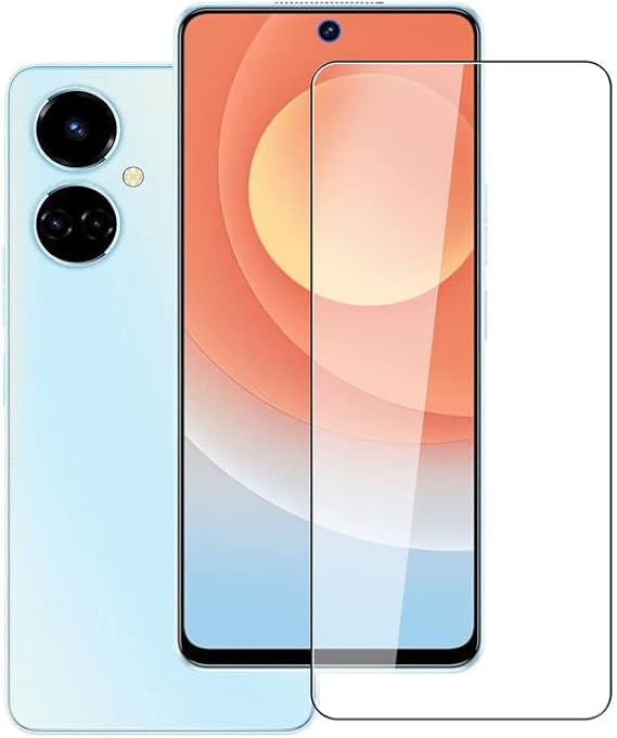 Screen Protector for Tecno Camon 19 (6.8 Inch), [1 Pack] High Clear [9H Hardness] [Anti-Scratch] [Bubble Free] Tempered Glass Screen Protective Film for Tecno Camon 19