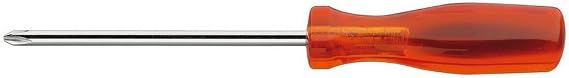 FACOM Hand Screwdriver with Round Frayed Blade, 165 mm Lgphillips-Profile PH1, 1 piece, AP.1X75