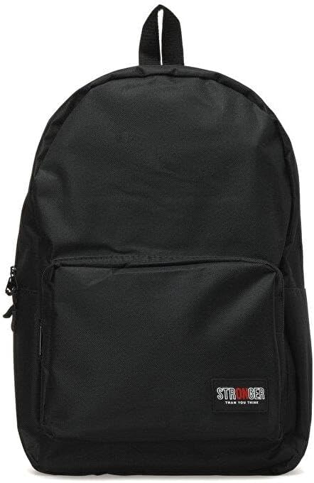Trend Okul Sırt Çantası (Laptop Bölmeli) Siyah 1155