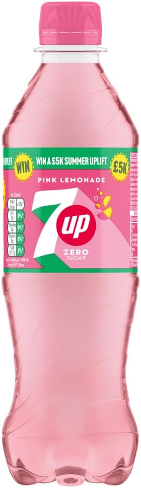 7up Zero Pink Lemonade 500ml