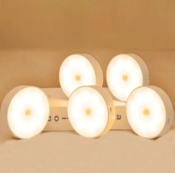 Harekete Duyarlı Sensörlü Sarjlı Mıknatıslı Gün Işık Led Mutfak, Banyo, Yatak Odası Led Işık (9) [Enerji Sınıfı A]