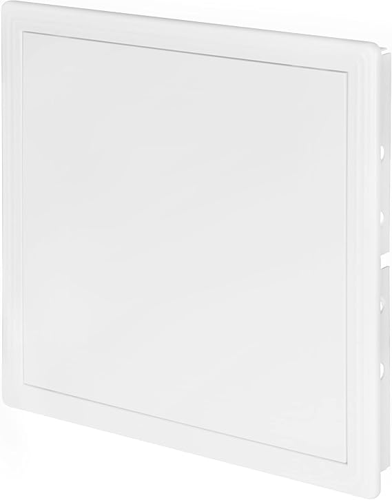 White Access Panel/Inspection Door Revision Hatch / 150mm, 200mm, 250mm, 300mm – Detachable Doors. (300mm x 300mm)