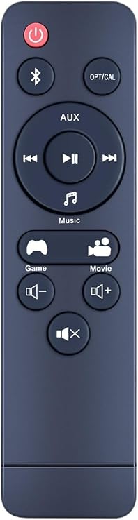 Remote Control For TT TAOTRONICS TT-SK023 & SAKOBS SB925D DS5101 Bluetooth TV Soundbar Audio System Speaker