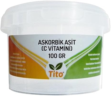 Tito Askorbik Asit C Vitamini E300 100 g