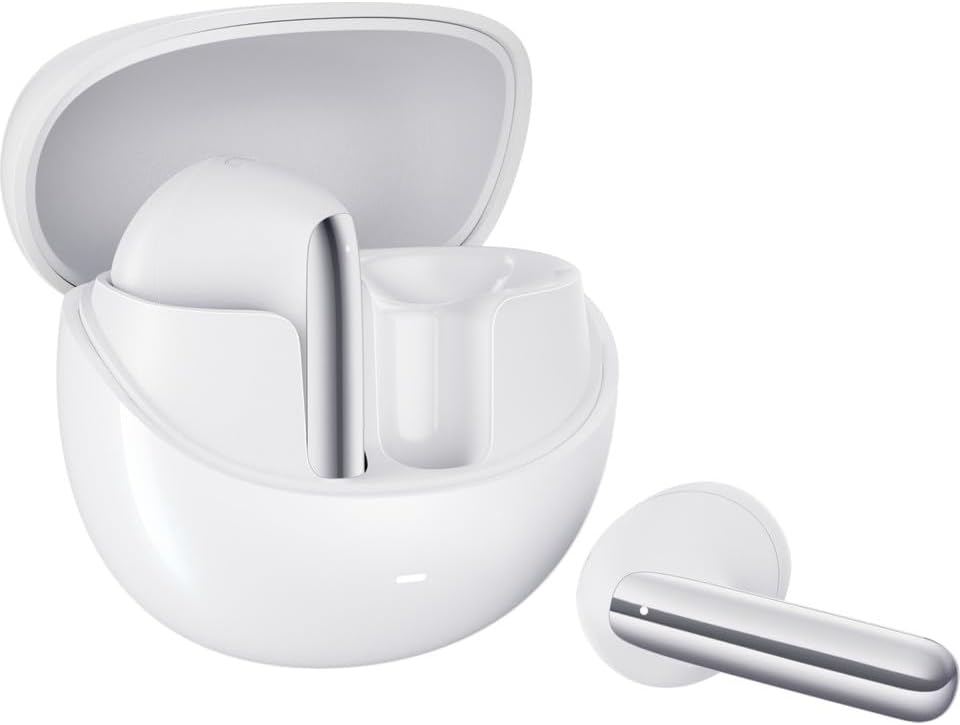 QCY HT10 Ailybuds Pro Plus Adaptif Anc Hi-res Ldac Aı 6 Mikrofon Bluetooth 5.3 Kablosuz Kulaklık Beyaz